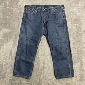 Levi's‎ 505 Men's Jeans Size 40x30 Regular Fit Straight Leg Denim Blue Jeans